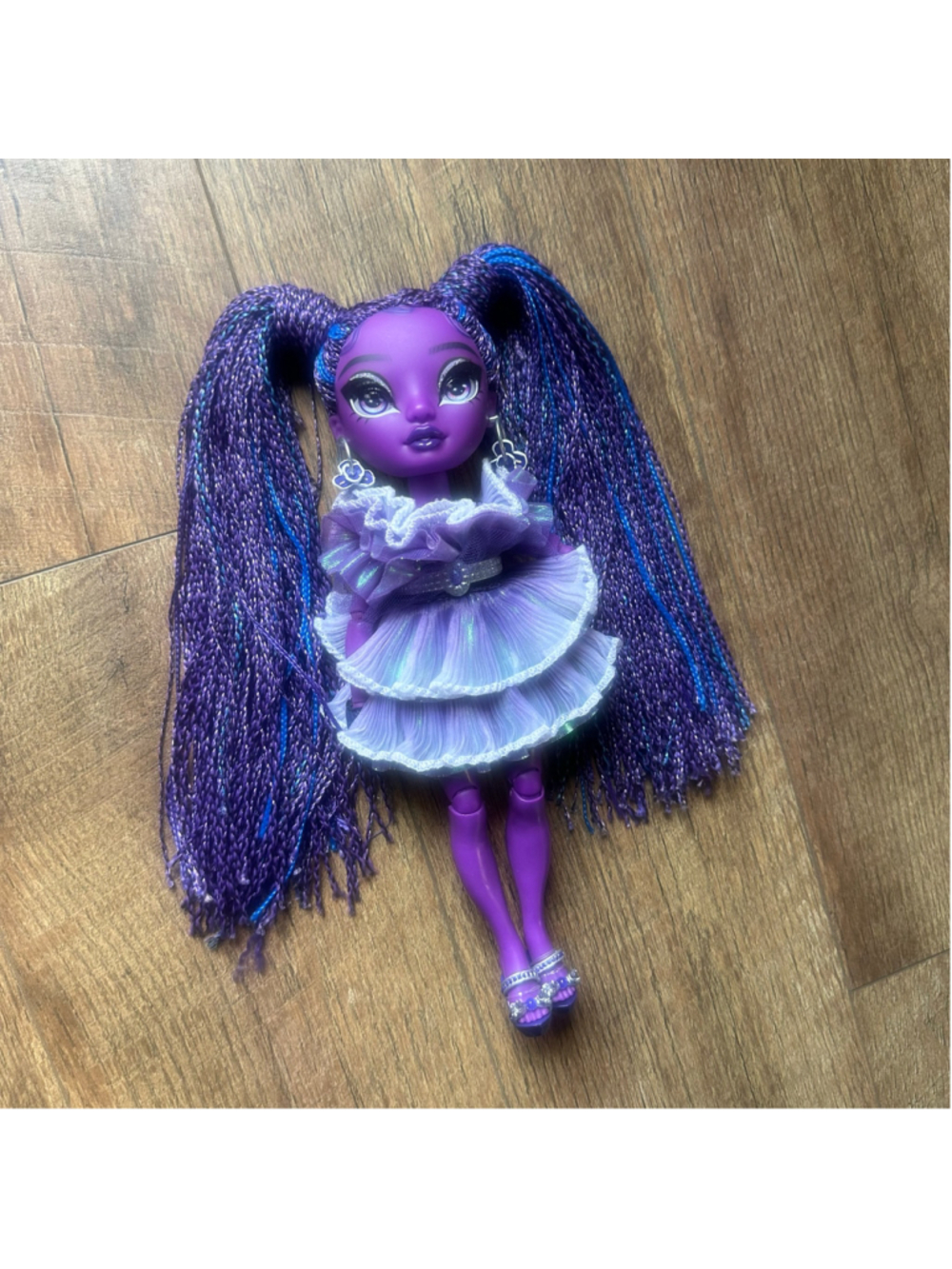 Shadow High Monique Verbena Doll Purple Braids Rainbow High MGA Fashion Doll - Picture 3 of 8